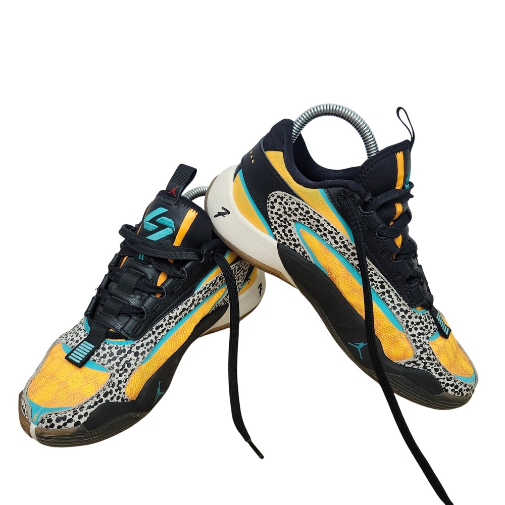 Nike Jordan Luka 2 GS The Pitch Youth 5Y Women's 6.5-7 Orange Jade Shoes